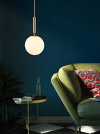 Orbita Minimalist Brass Pendant Light