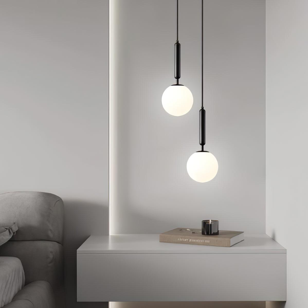 Orbita Minimalist Brass Pendant Light