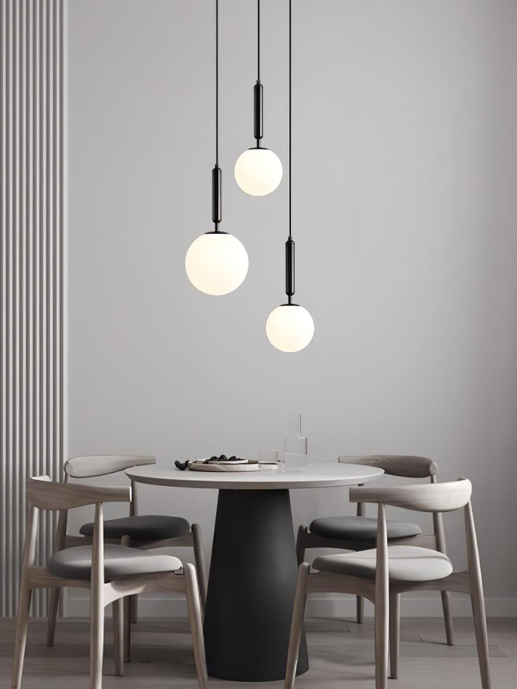 Orbita Minimalist Brass Pendant Light