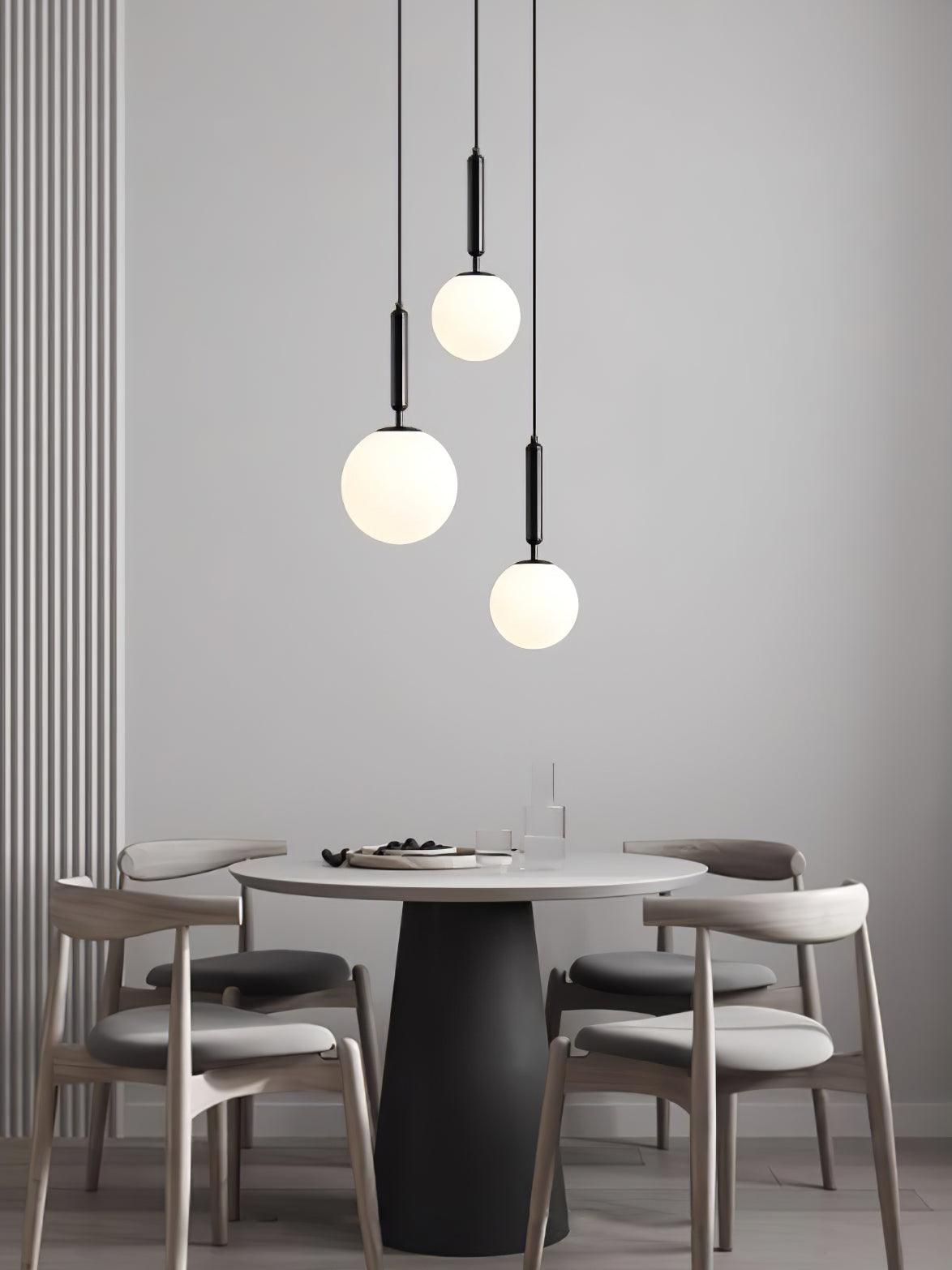 Orbita Minimalist Brass Pendant Light