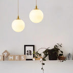 Orbita Minimalist Brass Pendant Light