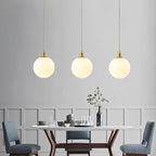Orbita Minimalist Brass Pendant Light