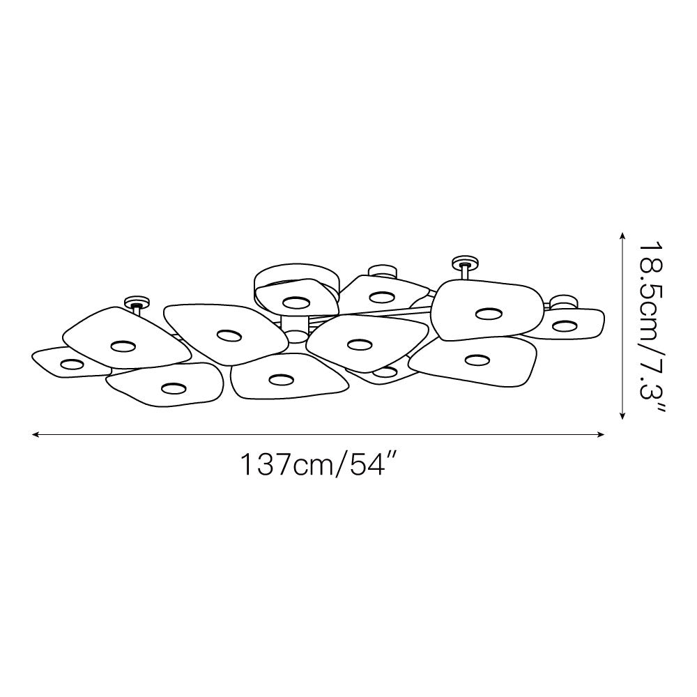 Cothaiel Individual Creativity Alabaster Ceiling Lamp