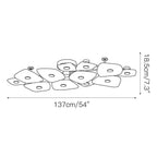 Cothaiel Individual Creativity Alabaster Ceiling Lamp