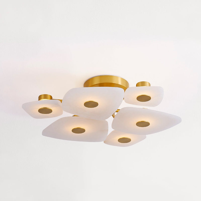 Cothaiel Individual Creativity Alabaster Ceiling Lamp
