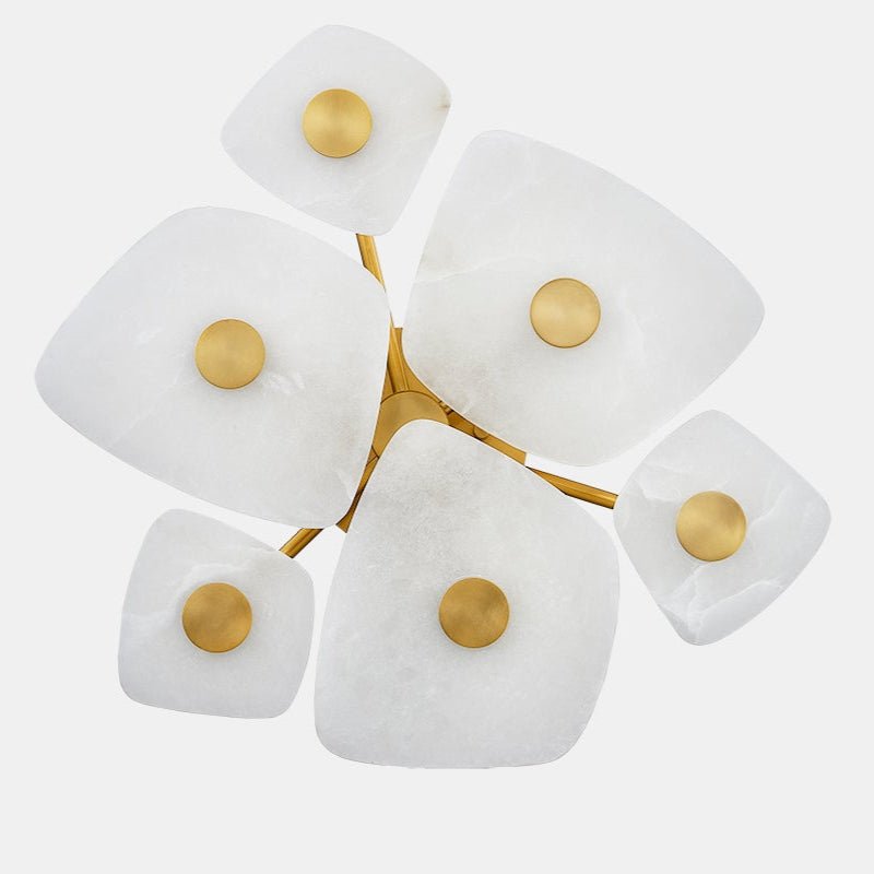 Ilsilyra Petal Shaped Glass Ceiling Light