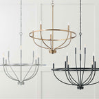 Myphaos Vintage Industrial HomePlace Brass Chandelier