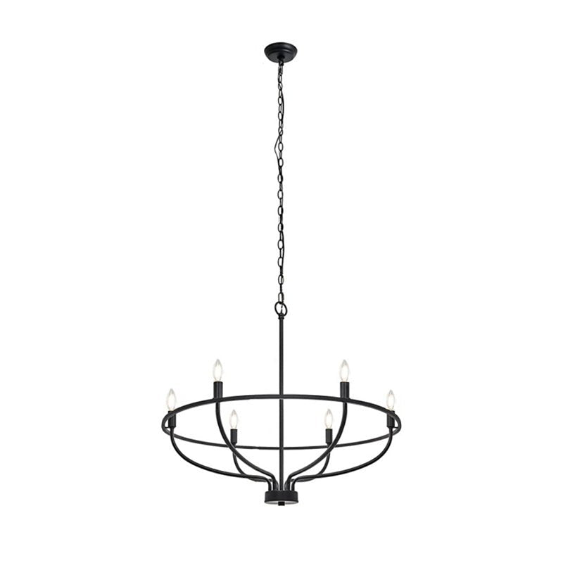 Aurelia Brass Gold Candelabra Chandelier