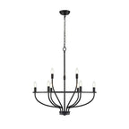 Aurelia Brass Gold Candelabra Chandelier