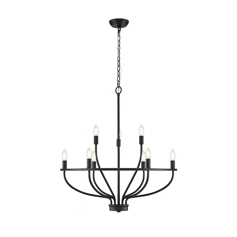 Aurelia Brass Gold Candelabra Chandelier