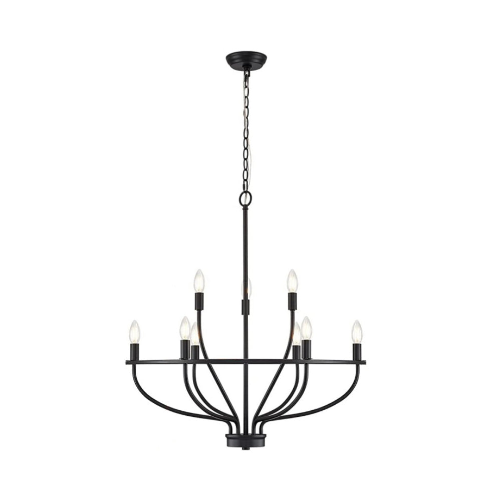 Myphaos Vintage Industrial HomePlace Brass Chandelier