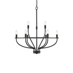 Aurelia Brass Gold Candelabra Chandelier