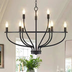 Myphaos Vintage Industrial HomePlace Brass Chandelier