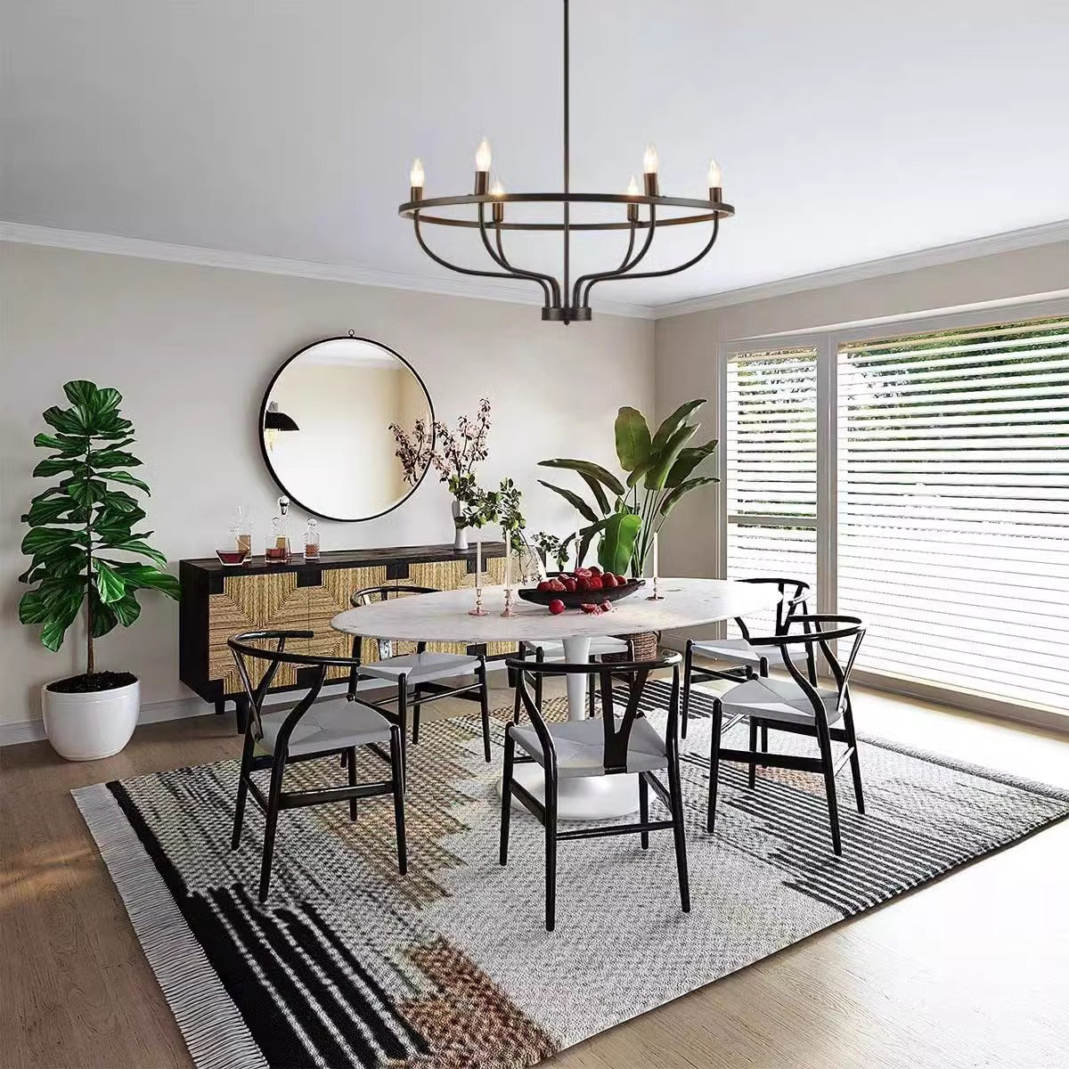 Myphaos Vintage Industrial HomePlace Brass Chandelier