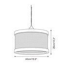 Gudon Woven Rattan Pendant Lamp