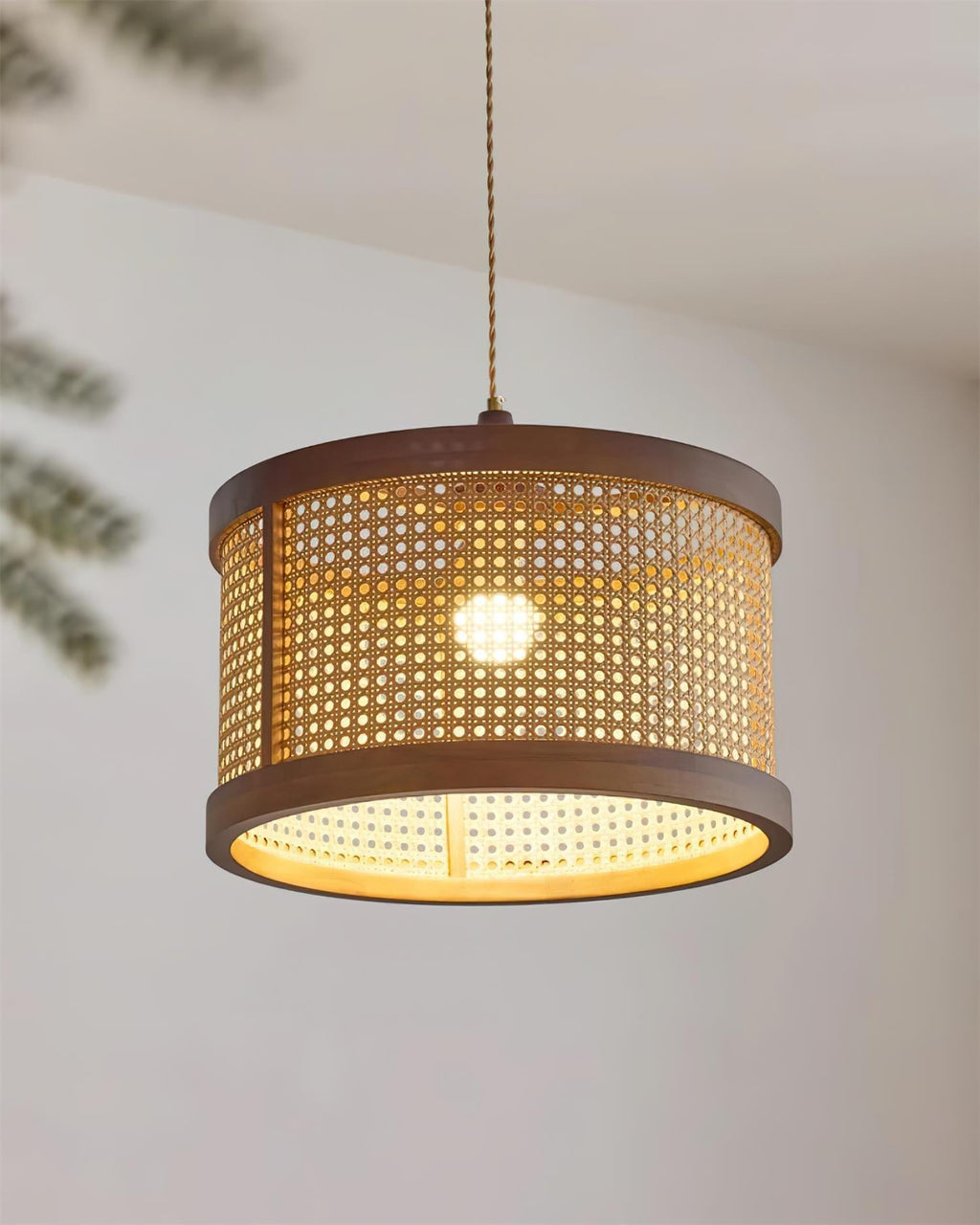 Gudon Woven Rattan Pendant Lamp
