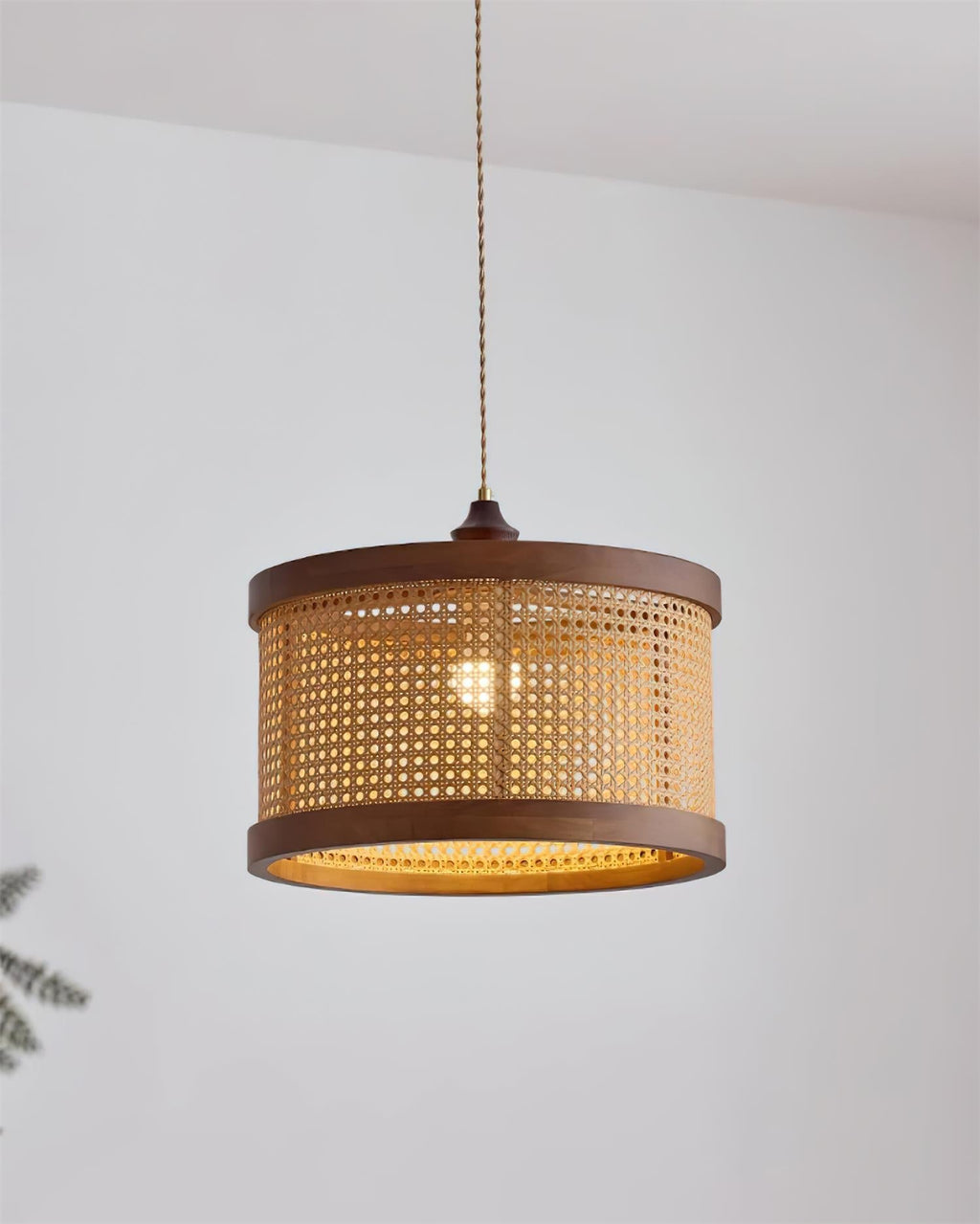 Gudon Woven Rattan Pendant Lamp