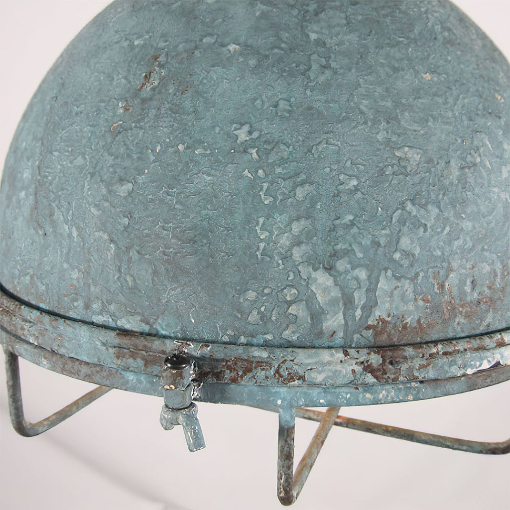 Hopedale Vintage Industrial Antique Green Pendant Light