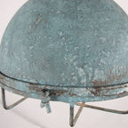 Hopedale Vintage Industrial Antique Green Pendant Light