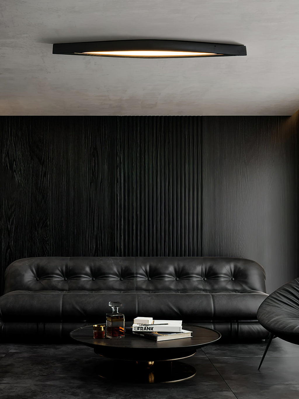 Alnoreth Nordic Horizon Linear Wood Ceiling Lamp
