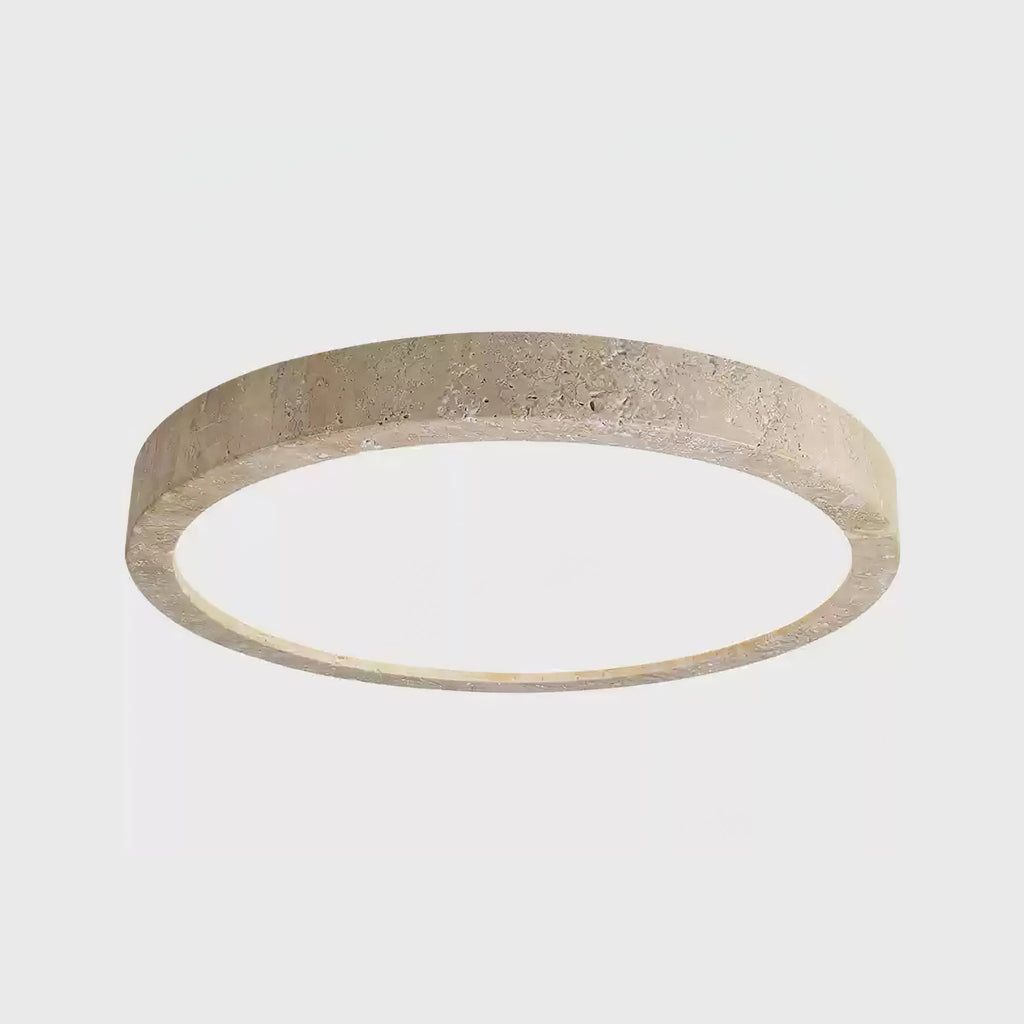 Artalor Minimalist Travertine Ceiling Light