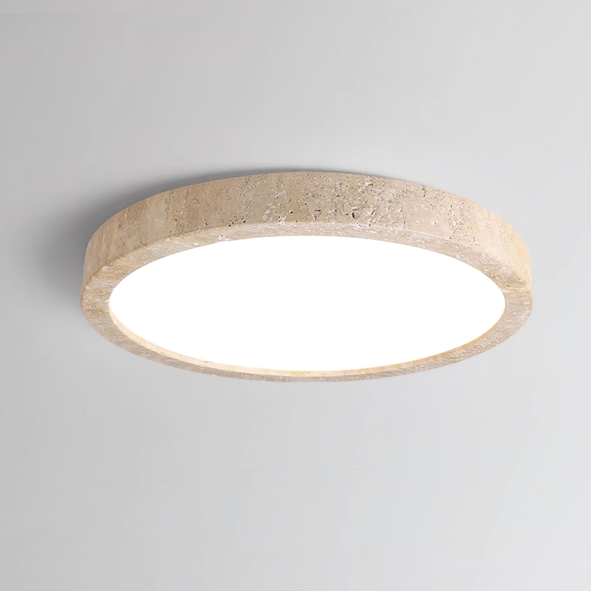 Artalor Minimalist Travertine Ceiling Light