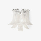 Aurora Wall Lamp Petal Glass Horseshoe Shaped Minimalist