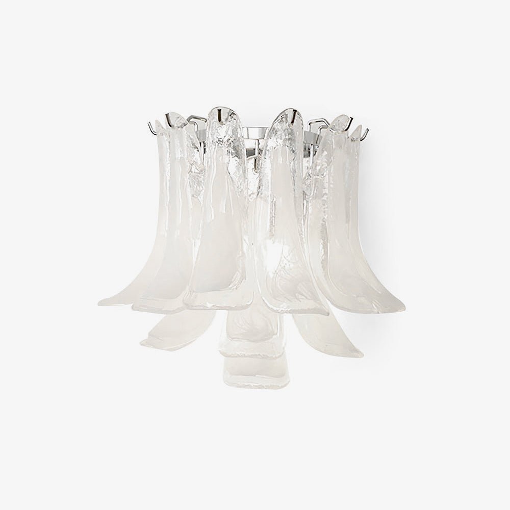 Aurora Wall Lamp Petal Glass Horseshoe Shaped Minimalist