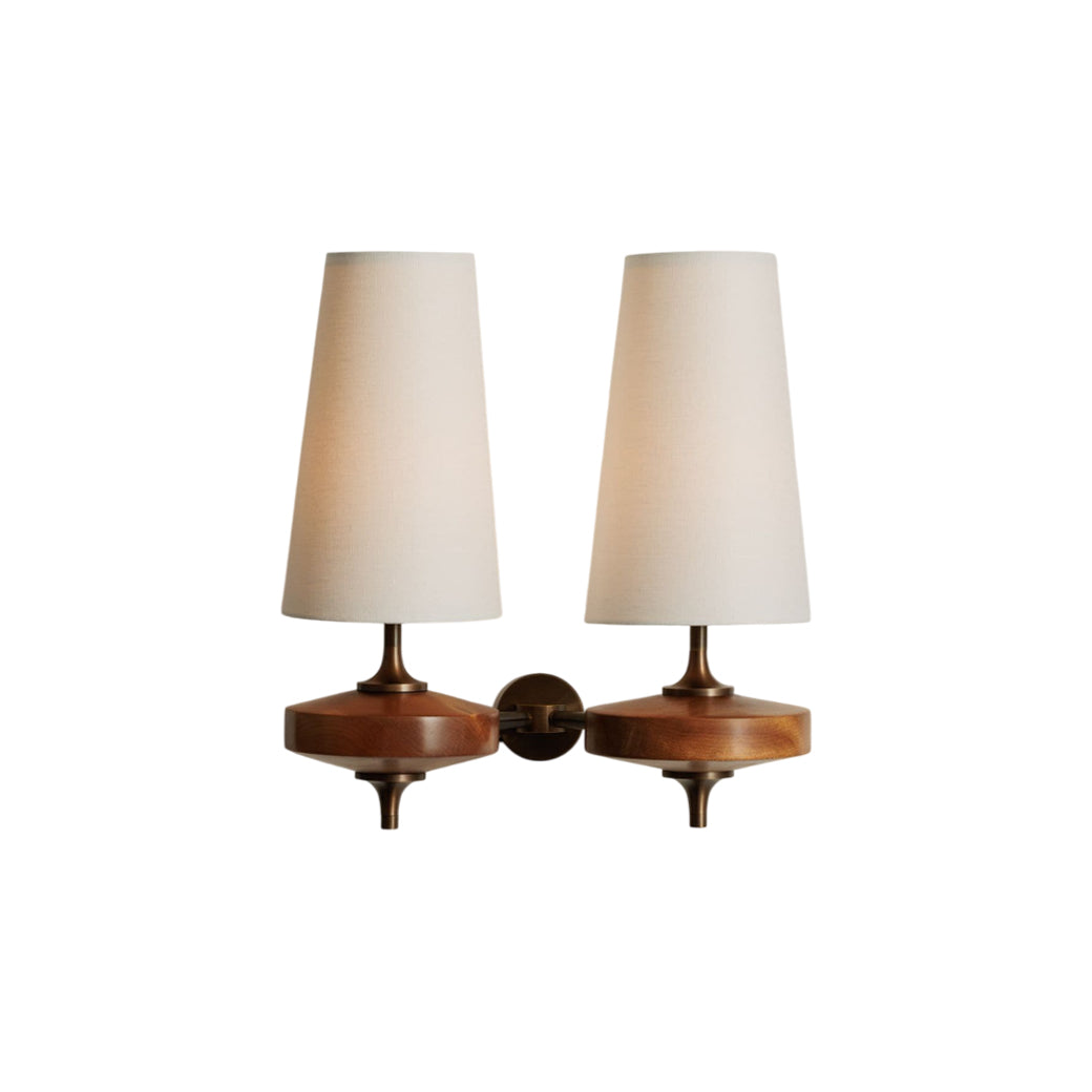 Nydorisra Vintage Antique Brass Wall Light - image 1