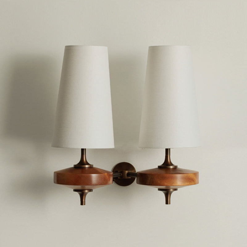 Nydorisra Vintage Antique Brass Wall Lamp - Letslighting