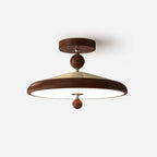 Belano Wooden Frame Round Ceiling Lamp