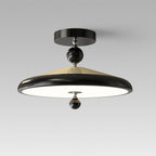 Belano Wooden Frame Round Ceiling Lamp