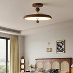 Belano Wooden Frame Round Ceiling Lamp