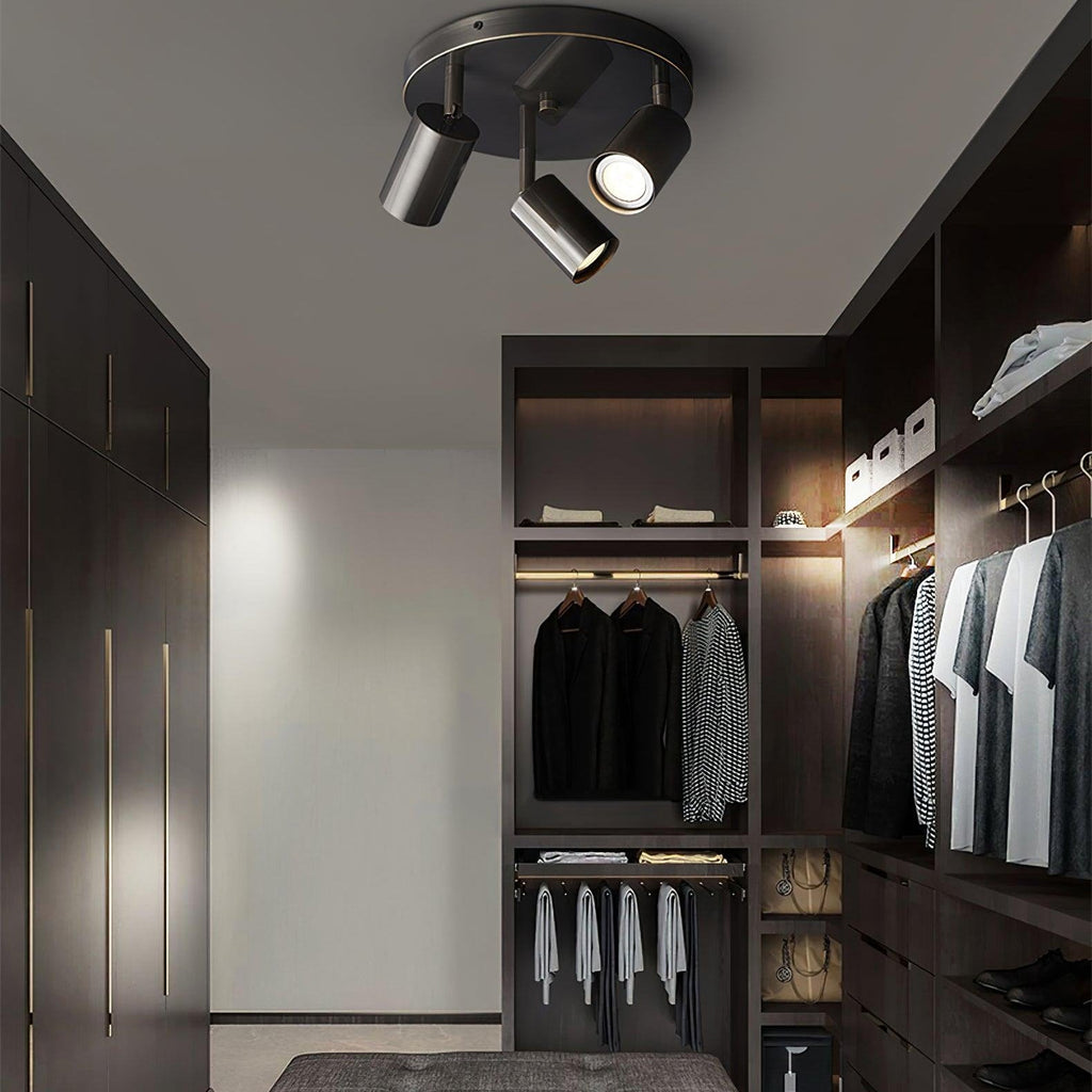 Solara Ceiling Lamp Cylinder Adjustable Contemporary - image 3