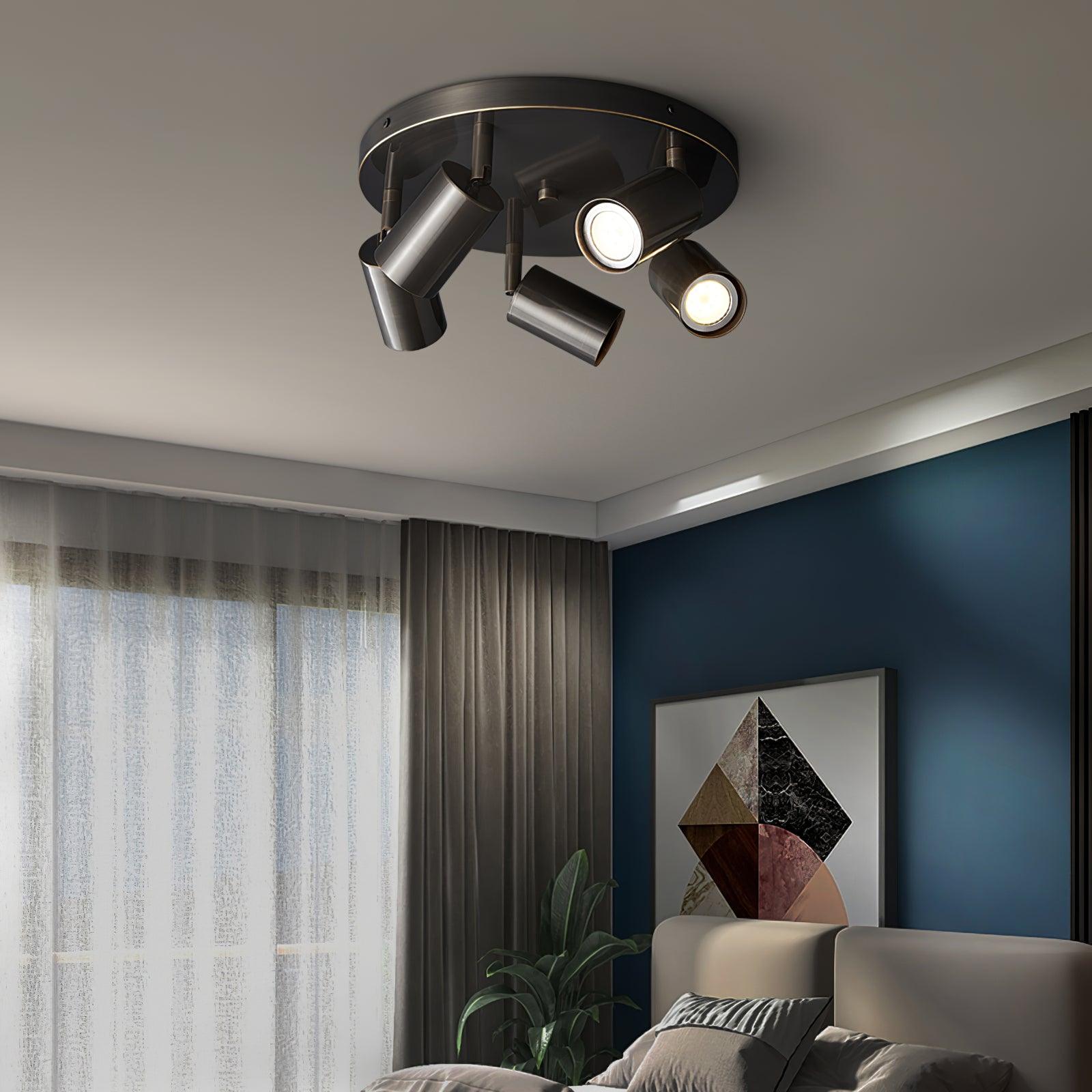 Solara Ceiling Lamp Cylinder Adjustable Contemporary - image 24