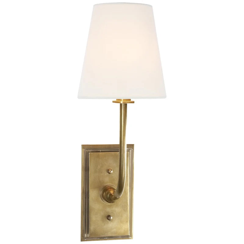 Silva Tapered Modern Fabric Wall Light - image 24