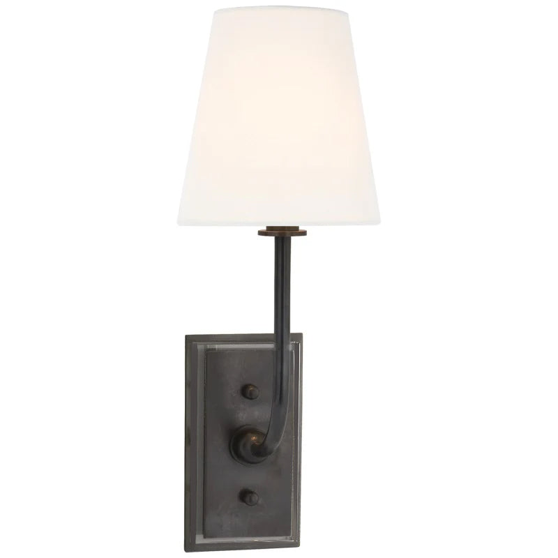 Silva Tapered Modern Fabric Wall Light - image 25