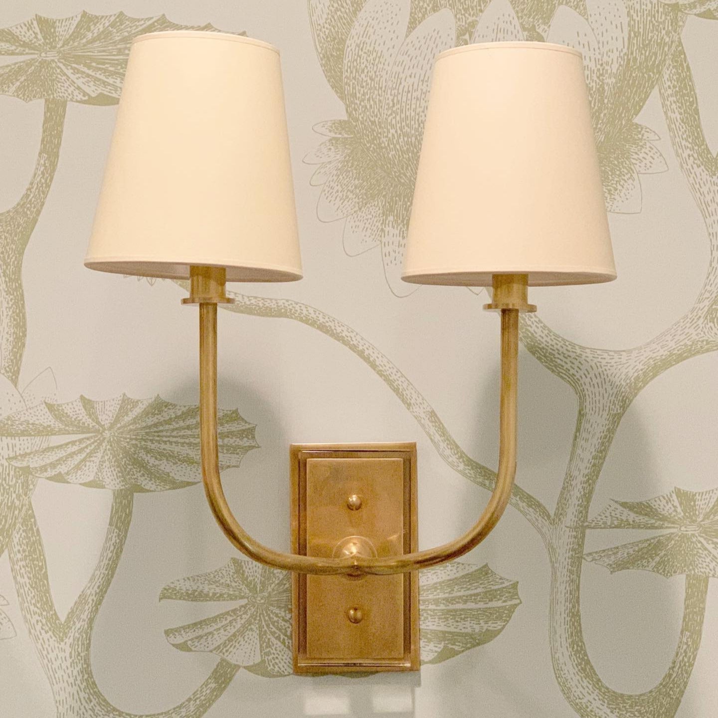 Silva Tapered Modern Fabric Wall Light - image 2
