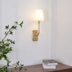 Silva Tapered Modern Fabric Wall Light - image 10