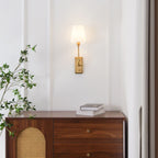 Silva Tapered Modern Fabric Wall Light - image 12