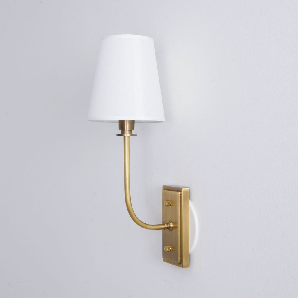 Silva Tapered Modern Fabric Wall Light - image 20