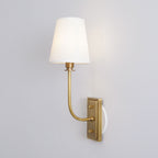 Silva Tapered Modern Fabric Wall Light - image 21