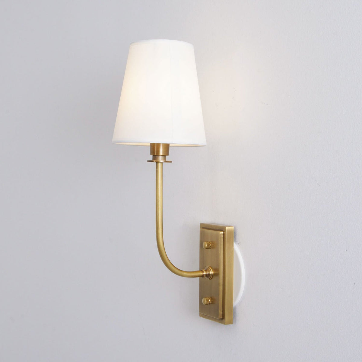 Silva Tapered Modern Fabric Wall Light - image 21