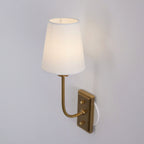 Silva Tapered Modern Fabric Wall Light - image 22