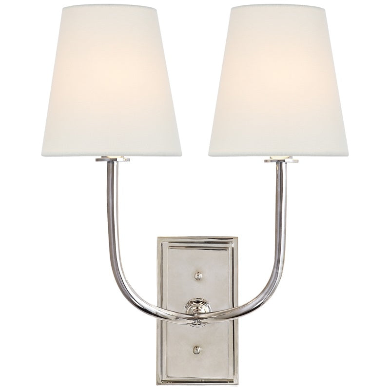 Silva Tapered Modern Fabric Wall Light - image 28