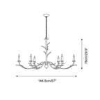 Iberia Chandelier Branch-Arm Serenity