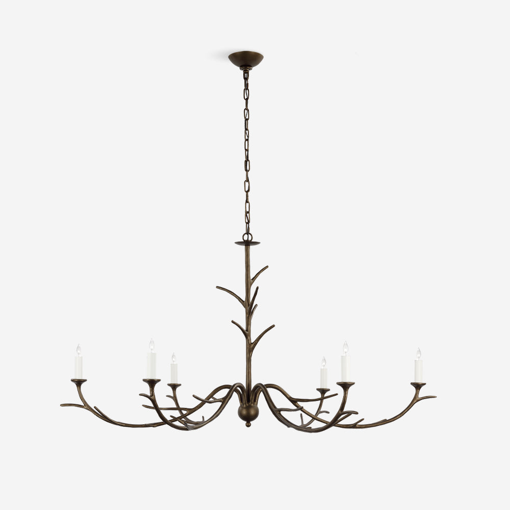 Iberia Chandelier Branch-Arm Serenity