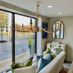 Iberia Chandelier Branch-Arm Serenity