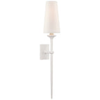 Velirara Vintage Industrial Brass Fabric Wall Lamp