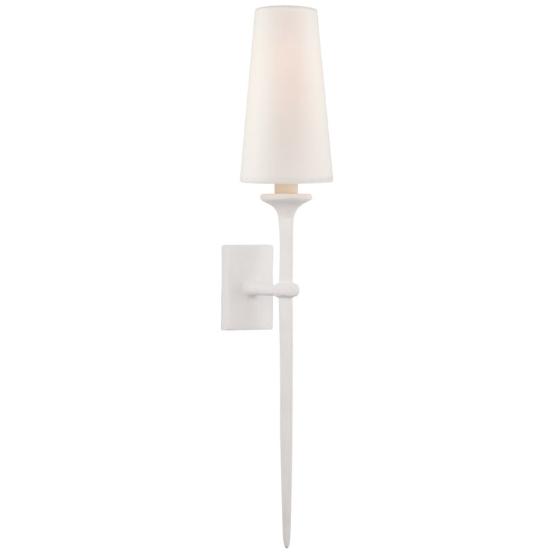 Velirara Vintage Industrial Brass Fabric Wall Lamp